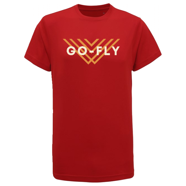 Dungannon Hockey Club Go Fly T-Shirt Red